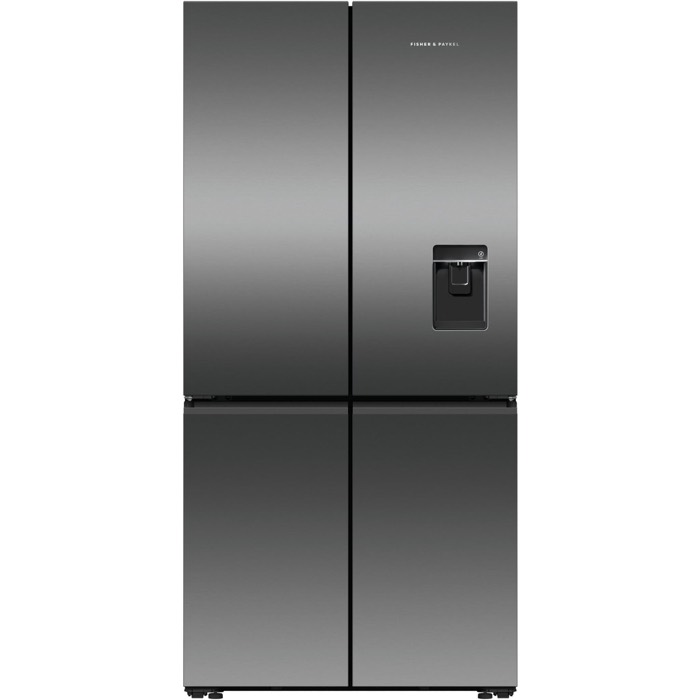 Fisher & Paykel RF730QNUVB1 690L Quad Door Ice & Water Fridge