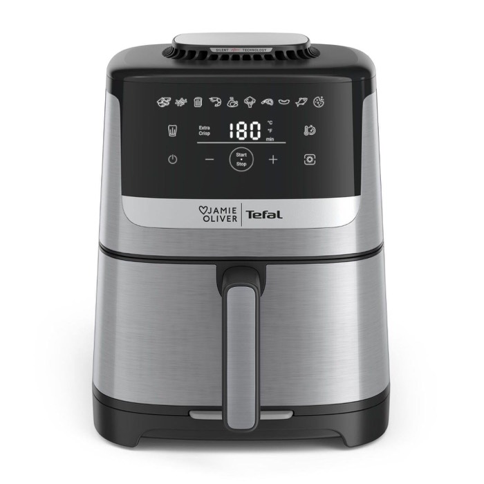 Tefal Jamie Oliver 5L Easy Fry Silence Deluxe Air Fryer