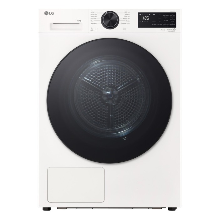 LG DXH3-10W Series 3 10kg AI Heat Pump Dryer
